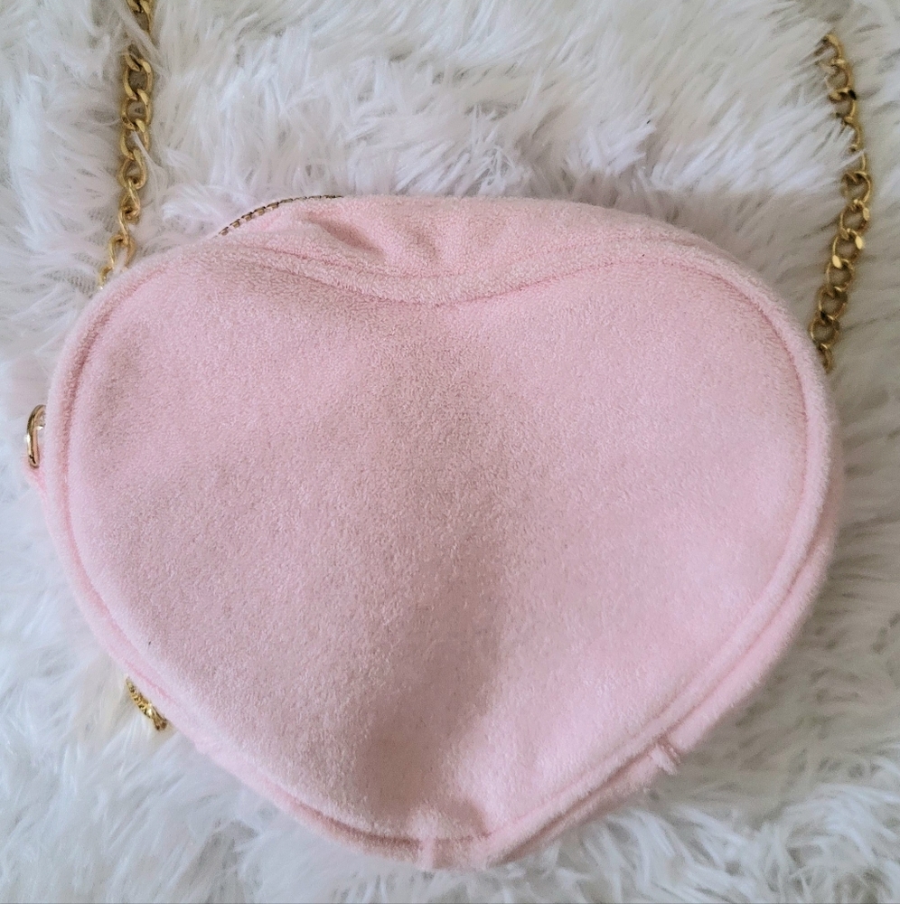 SCL Pink heart crossbody